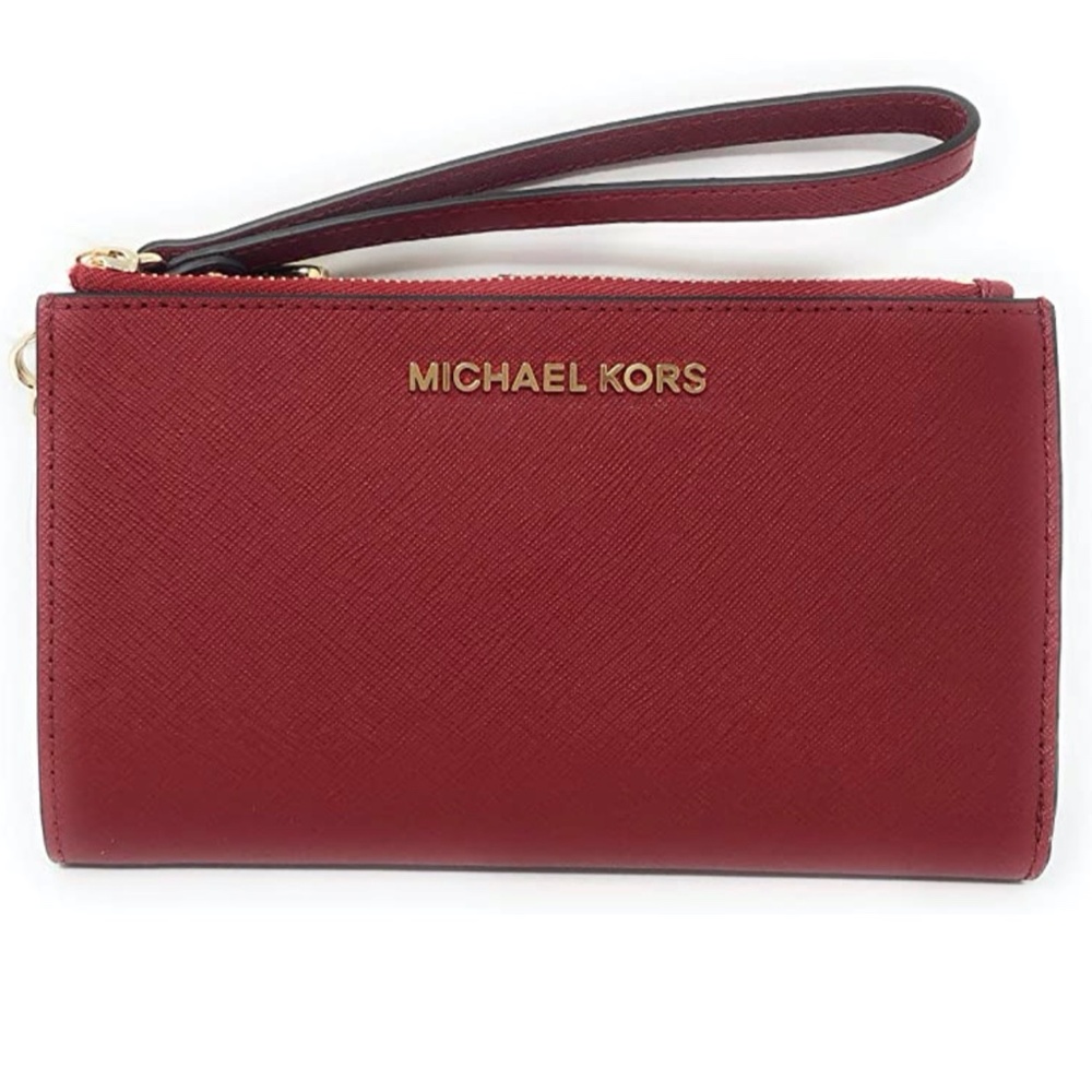 Michael Kors Jet Set Travel Double Zip Wri…